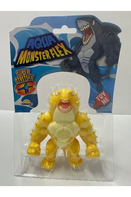 Sunman Uzayan Oyuncak Aqua Monsterflex Süper Esnek Figür @puffer