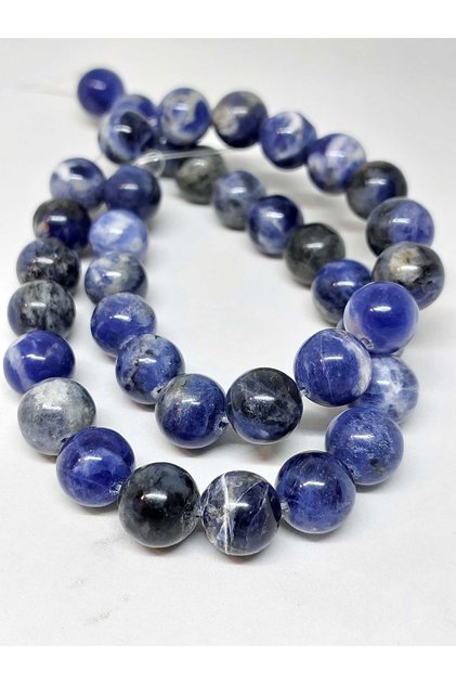 Quarter String (9cm Long!) Sodalite Stone Royal Quarter Series 10mm