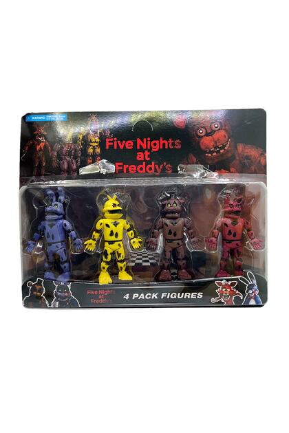 UDATOYS Five Nights At Freddy's Oyuncak Freddy Karakter Seti 4lü