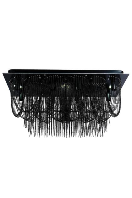 Modern Tasarım 70 X 30 Cm / 8 Duylu Lüx Model Zincirli Avize