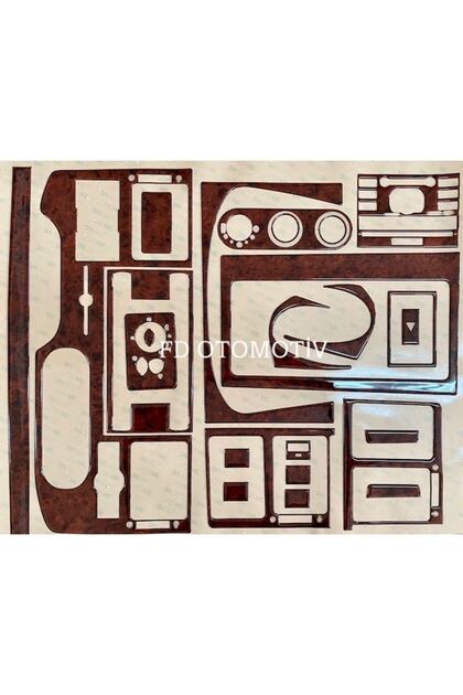Ford Transit 2006-2013 Torpedo, Console, Trim, Chest Cover Set Mahogany Color