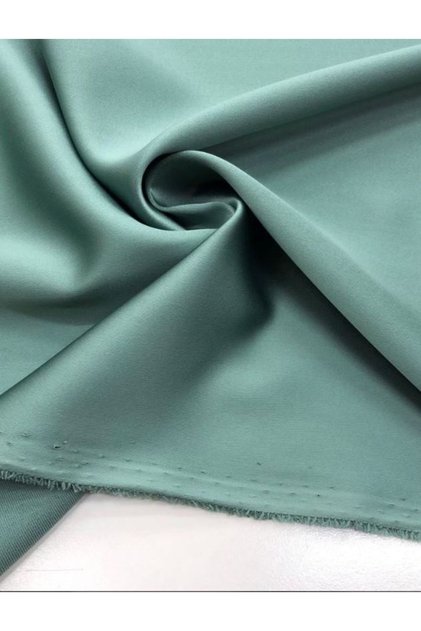 Evening Dress Thick Satin Acetate Stretch Fabric Not See-Through