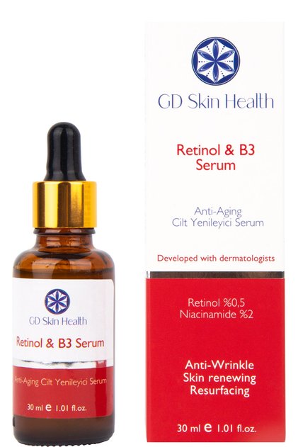 Retinol & Vitamin B3 Yaşlanma Karşıtı Serum Anti-aging Cilt Yenileyici Serum