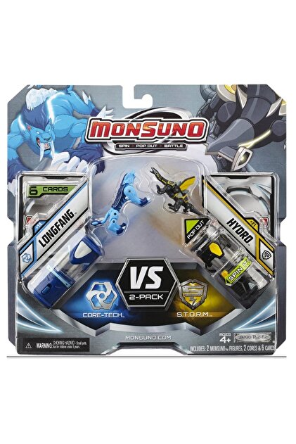 GIOCHI PREZIOSI Monsuno, Lisanslı Longfang Vs Hydro Figürleri