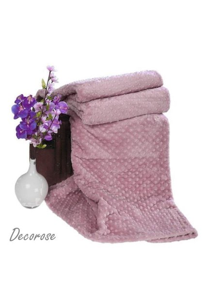 Tek Kişilik Tomurcuk Battaniye Deco Rose 150x200