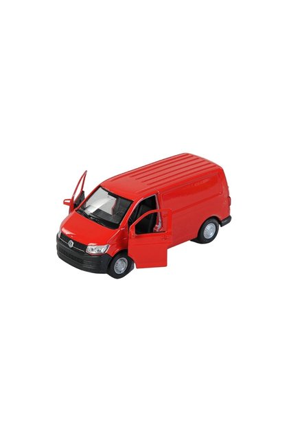Metal Volkswagen Transporter T6 Red