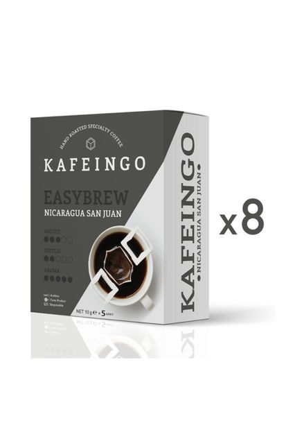 Genel Markalar Pratik Filtre Kahve Easybrew Nicaragua 5'li Paket X 8 Adet - 1