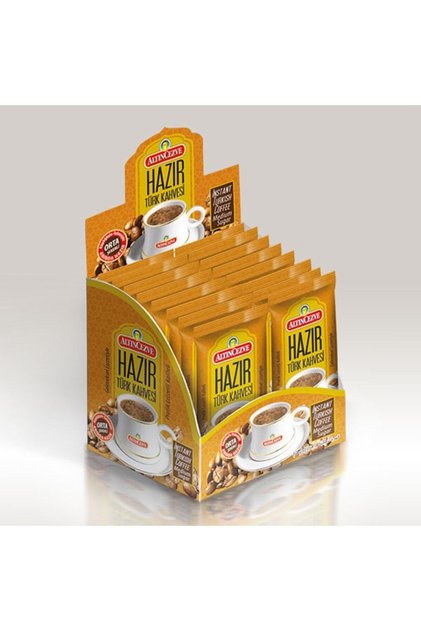 Hazır Türk Kahvesi Orta (ORTA ŞEKERLİ) 20' Li Paket (20 ADET X 9 GR)