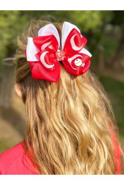 Special Design Red White Atatürk Turkish Flag April 23 19 May School Show Eid Buckle