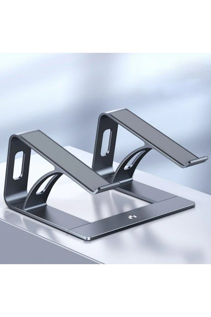 Mc Ls653 Premium Ergonomik Alüminyum Laptop-bilgisayar Standı Gri