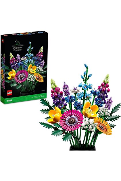 LEGO Icons Kır Çiçekleri Buketi 10313 Yapım Seti - Yetişkinler
