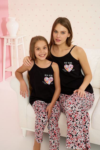 Cotton Rope Strap Pajama Set