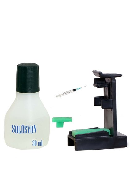 Inkjet Yazıcı Kartuşu Vakum Aparatı Ve Kartuş Açıcı Solisyon