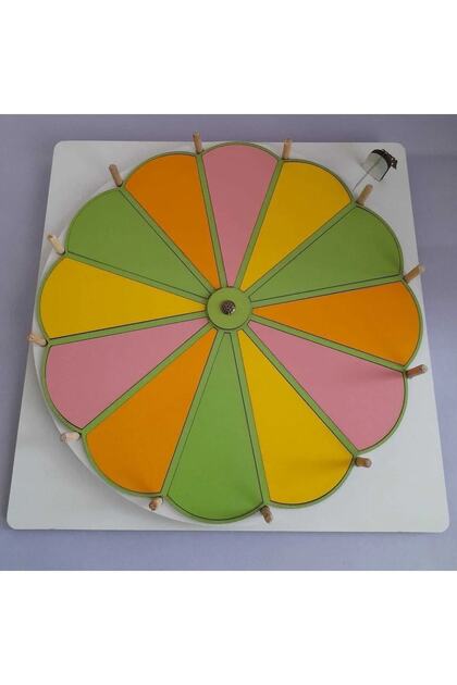 Wheel of Fortune Game, Educational Material, Educational Game, Colorful