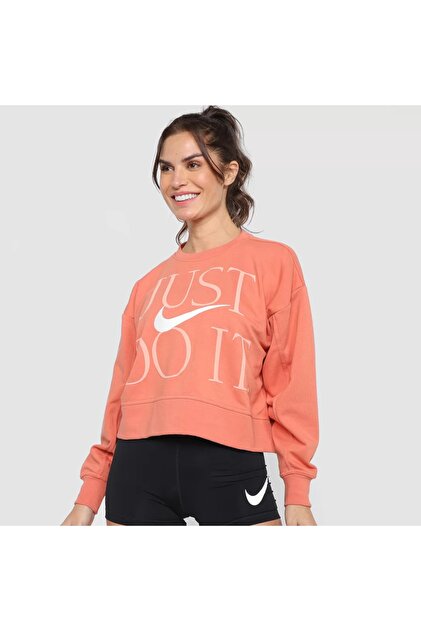 nike women's just do it sweatshirt
