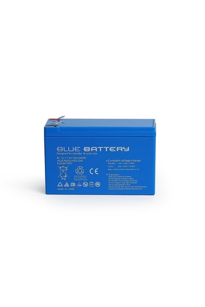 12 Volt 7 Amper Bakımsız Kuru Akü Ups Aküsü 12v 7 ah Kuru Akü