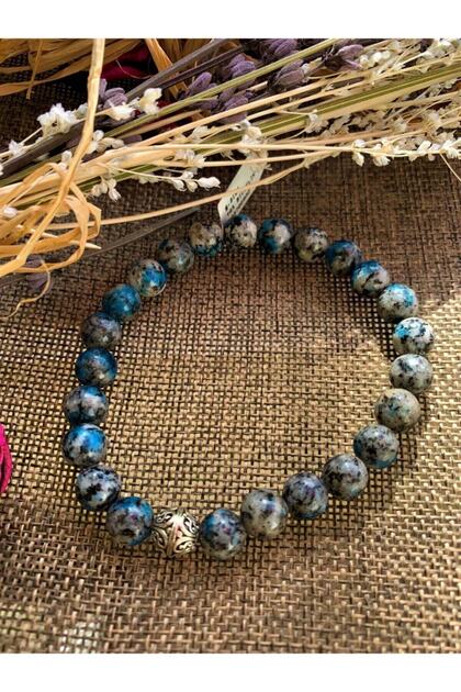 K2 Jasper (Raindrop Azurite) Bracelet
