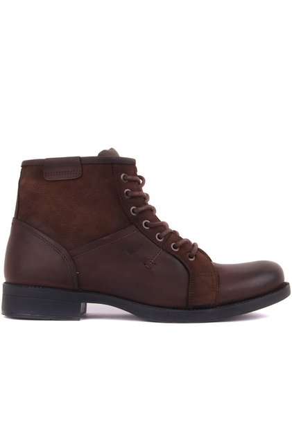 - Brown Leather Men's Boots 102-2733-900