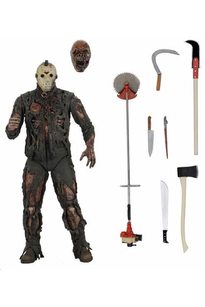 Friday the 13th Jason Voorhees18インチフィギュア Neca Friday The 13th Part 7: The New Blood - Ultimate Jason