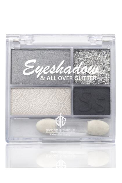 S&S Glitter Eyeshadow - 4 Colors, Model 02