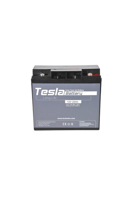Akü 12v20ah Solar Jel Akü (yeni Üretim)