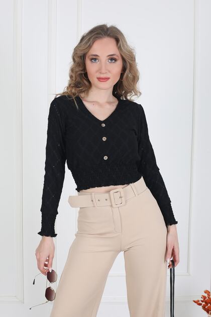 Women's Gype Buttoned Blouse