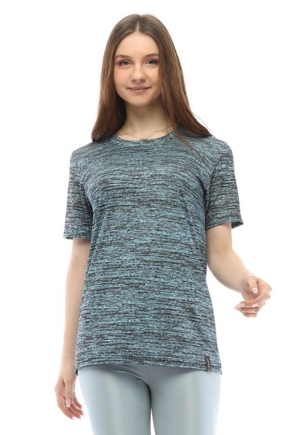 Women's Moisture Wicking Active Gym Fitness Running Performance Outdoor Sports Tshirt