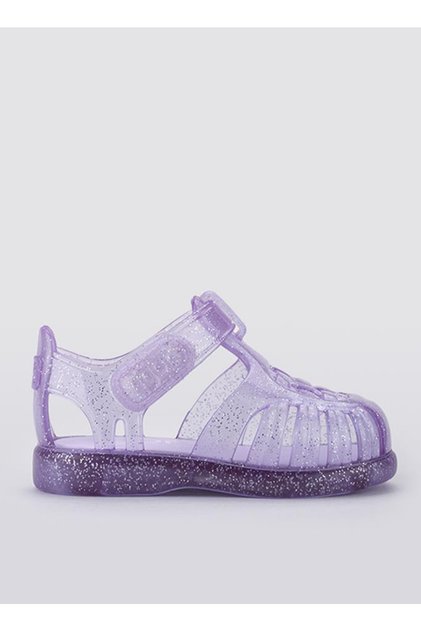 Lila Bebek Sandalet S10308 Tobby Gloss Glıtter