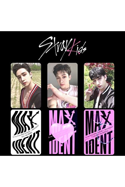 Kpop Dünyasi Stray Kıds Bangchan '' Maxident '' Albüm Kart Seti