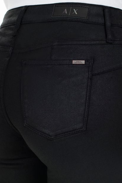 Armani Exchange Kadın Siyah Kot Jeans - 7