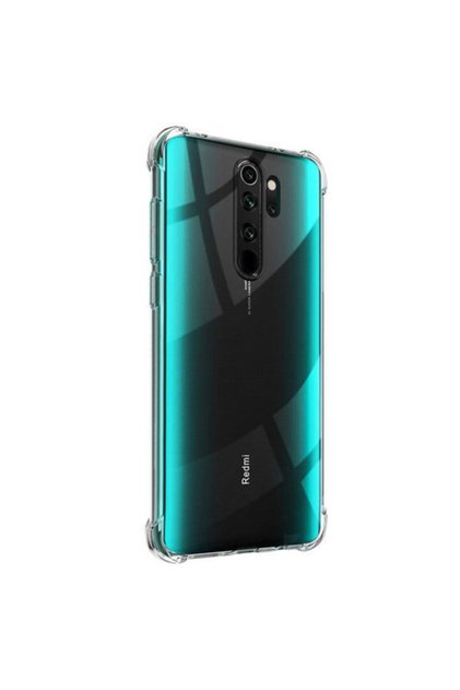 حافظة هاتف Xiaomi Redmi Note 8 Pro حافظة حماية فائقة شفافة مضادة للصدمات + واقي شاشة نانو