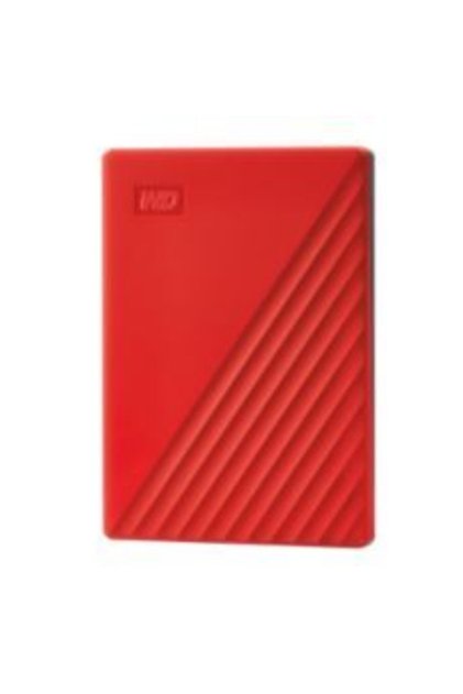 4Tb My Passport Usb3.2 Red Portable Hard Drive