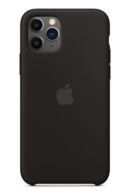 Ebotek Apple Iphone 11 Pro Max Silikon Kılıf Siyah - 1