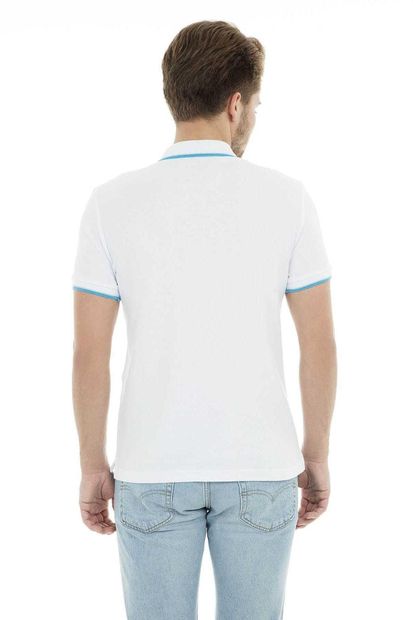 Cazador Erkek Beyaz Polo Yaka T-shirt-19YCEEOM4614 - 2