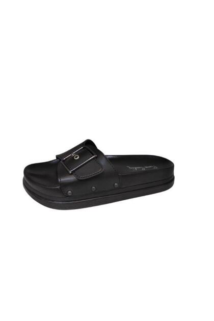 Hasan Şebay Pc 6787 Orthopedic Daily Leather Slippers