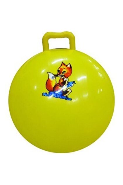 Genel Markalar Zıp Zıp Top Kulplu Çocuk Oyuncak Pilates Topu