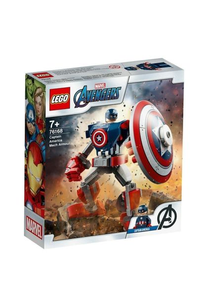 LEGO Marvel Super Heroes Kaptan Amerika Robot Zırhı 76168. - 1
