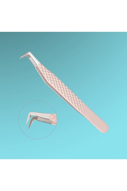 Silk Extension Volume Tweezers, Diamond Tip Silk Tweezers, Suitable for All Applications.