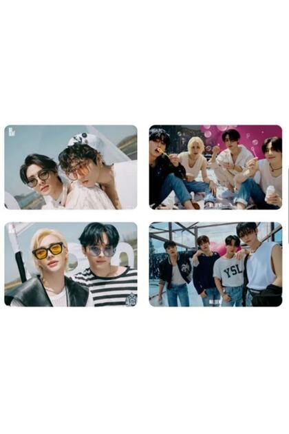 Kpop Straykıds Maxident 4 Lomo Cards