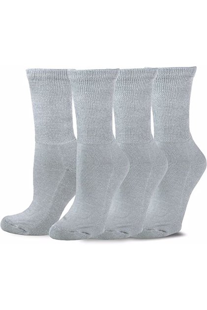 Unisex Organic Cotton Diabetic Socks Candy Socks 3 Pieces