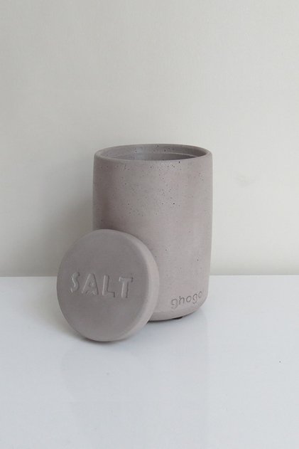 Bole Countertop Concrete Tea Jar