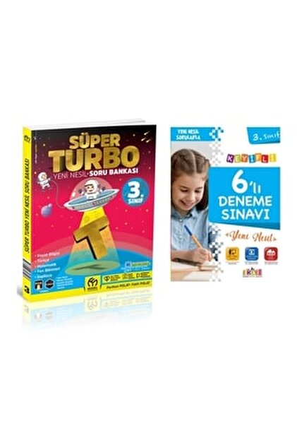 Model Eğitim Yayınları 3.sınıf Süper Turbo Yeni Nesil Soru Bankası