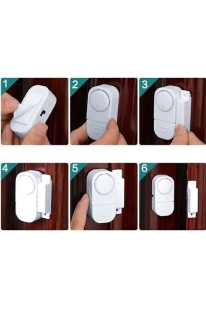 RealFoni 10 Adet Kapı Pencere Alarmı Hırsız Alarmı Sistemi - 3