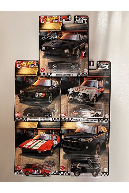 ホットウィールプレミアム 5台セット HOT WHEELS Boulevard 5'li Set ( Premium ) - Fiyatı, Yorumları