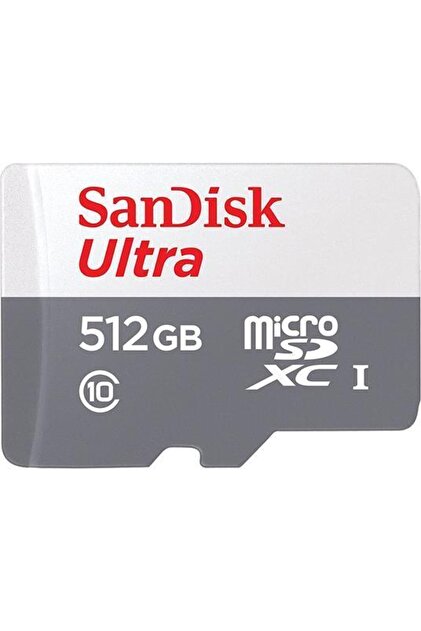 Sandisk Ultra 512gb Microsdxc 100mb/s Hafıza Kartı Sdsqunr-512g