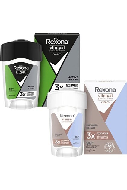 Rexona Clinical Protection Kadın Ve Erkek Stick Deodorant 45ml 2