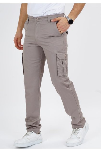 Men's Relaxed Cut Cotton Cargo Pants