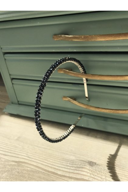 Black Crystal Hair Tiara Hair Band Crown