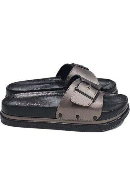 Women's Platinum Buckle Adjustable Anatomical Slippers