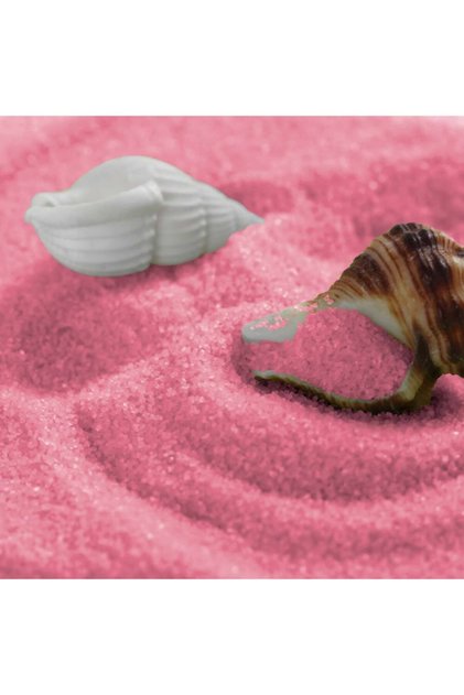 Bebe Pembe Akvaryum Deniz Plaj Teraryum Silis Kumu 1 kg